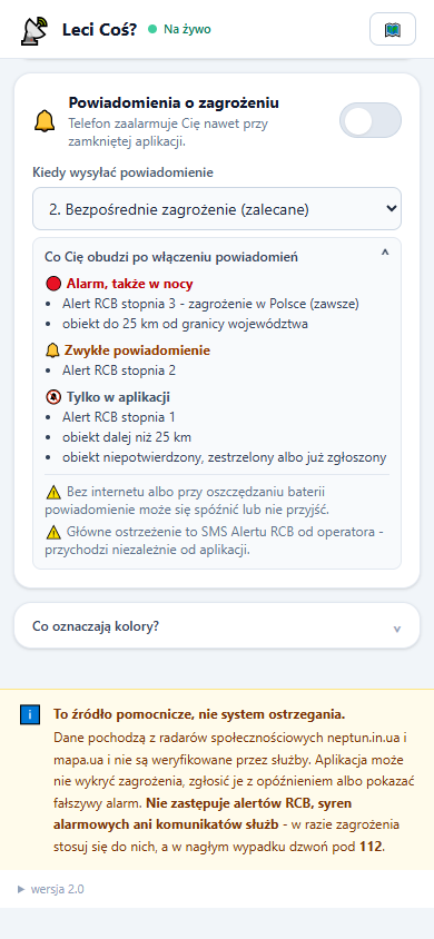Ustawienia powiadomień z opisem, co obudzi telefon, co przyjdzie jako zwykłe powiadomienie, a co widać tylko w aplikacji
